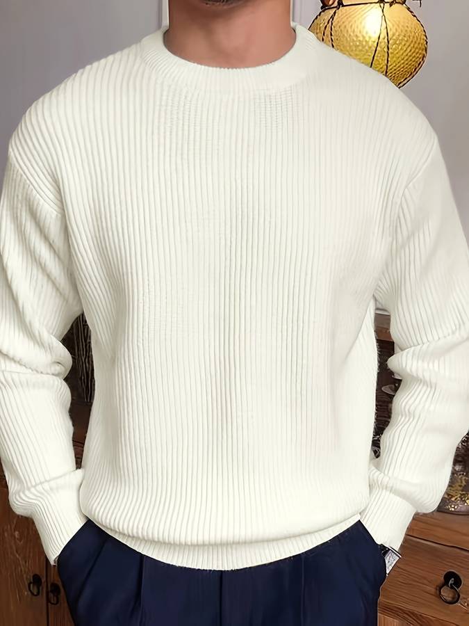 Ulmer Pull Homme – Pull Classique Léger & Confortable au Style Élégant pour Tous les Jours