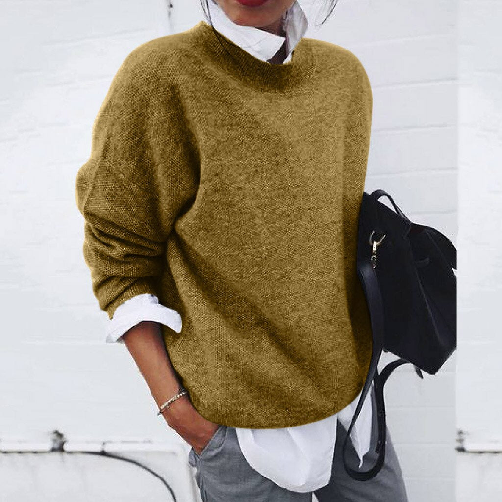 Celine Pull Femme – Pull en Cachemire Doux & Élégant au Style Intemporel