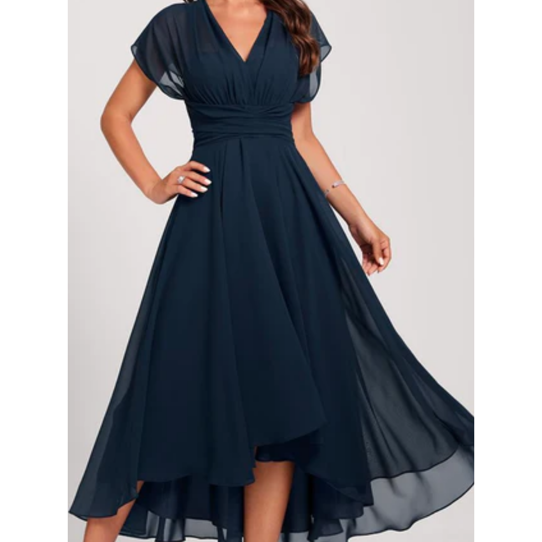 Gemma Robe Femme Élégante – Robe de Soirée Chic avec Coupe Flatteuse et Détails Raffinés