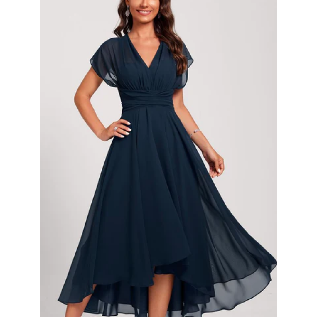 Gemma Robe Femme Élégante – Robe de Soirée Chic avec Coupe Flatteuse et Détails Raffinés