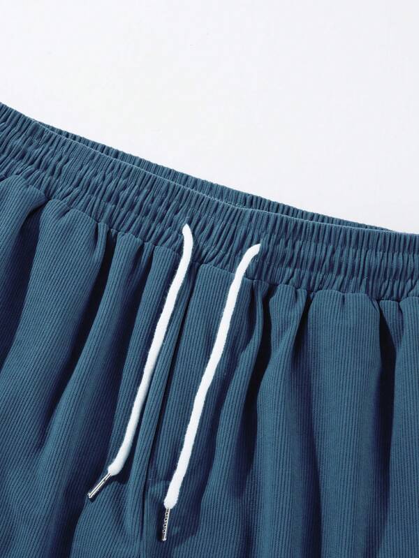 Pantaloncini in velluto a coste da uomo Zachary - Pantaloncini comodi, elasticizzati e dallo stile senza tempo