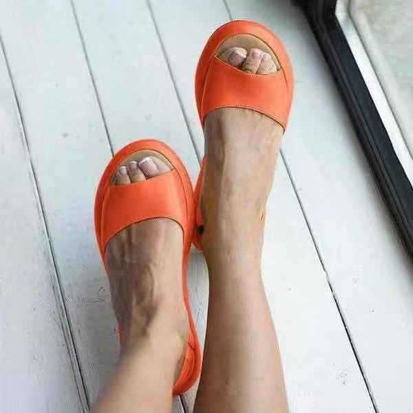Ballerine con cinturino posteriore da donna Kaylani - Scarpe comode e traspiranti con punta aperta