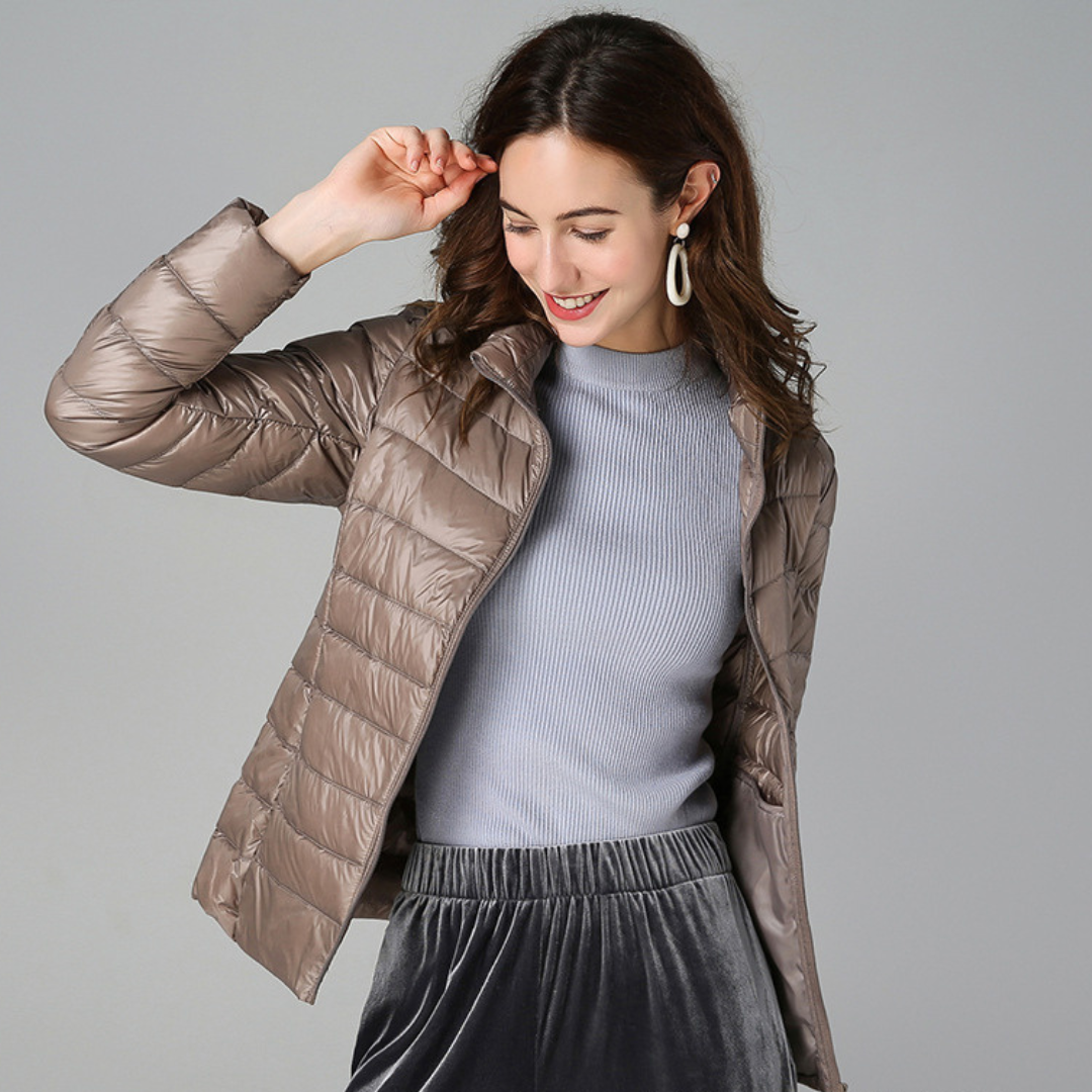 Giacca da donna Aurora: giacca impermeabile ultraleggera e versatile per la mezza stagione