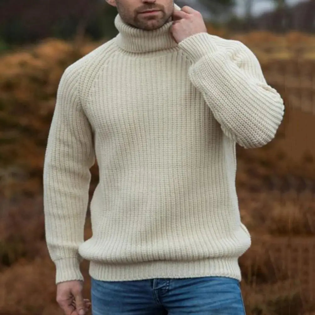 Maglione dolcevita da uomo John: maglia morbida, vestibilità comoda e stile versatile