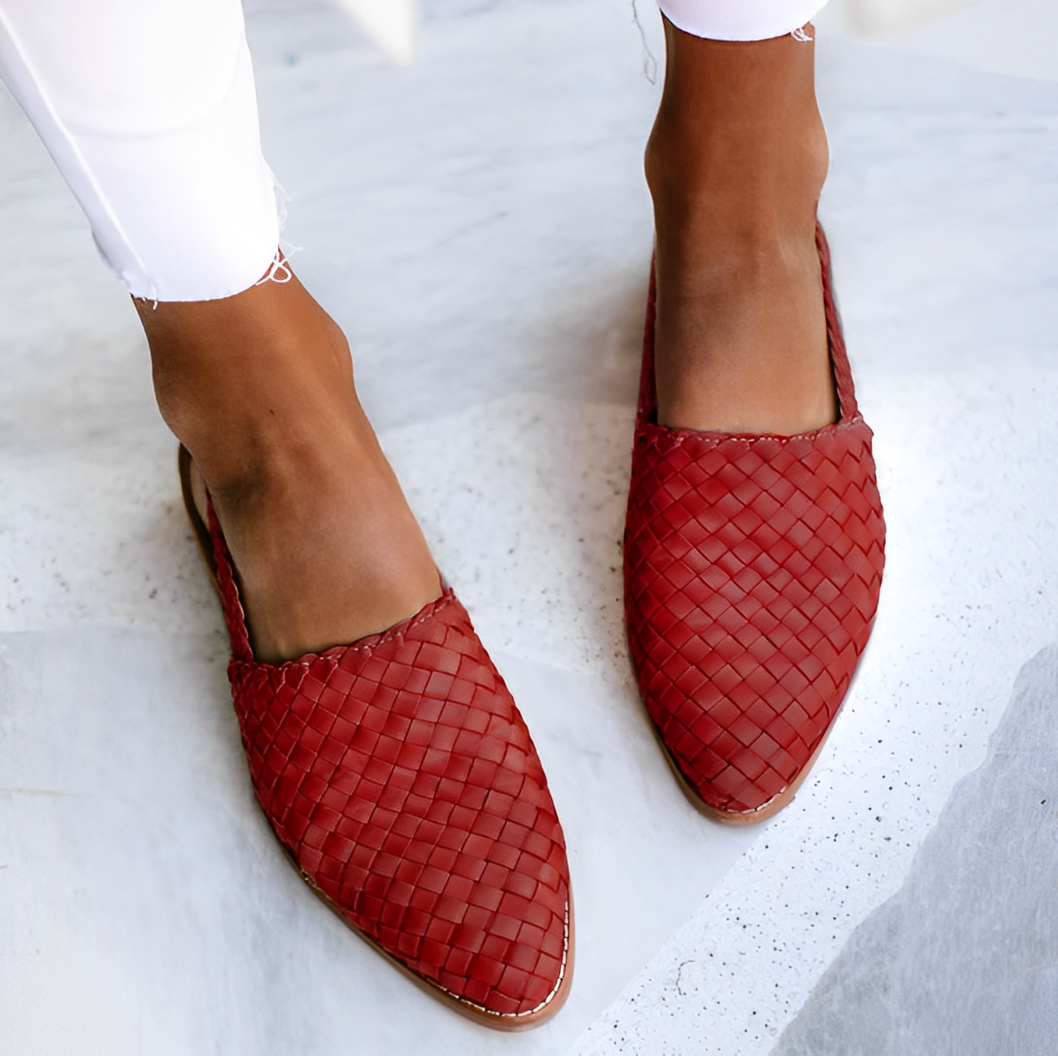 Amélie Chaussures en Cuir de Luxe Femme – Confortables, Élégantes et au Design Intemporel
