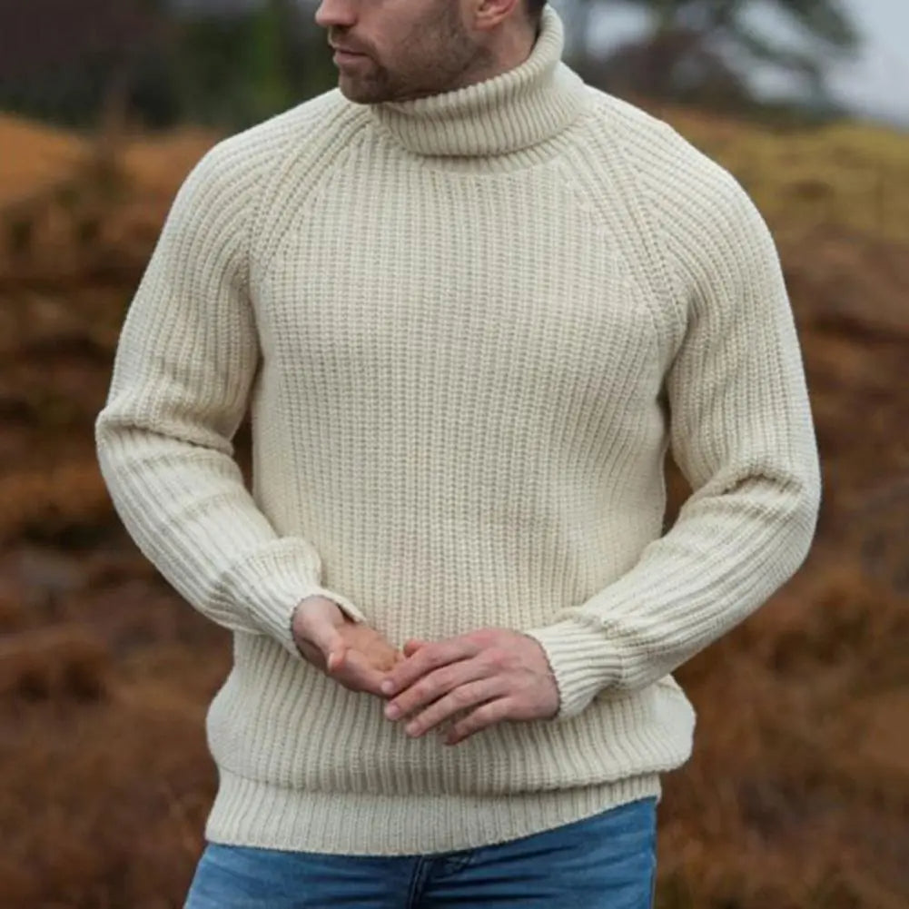Maglione dolcevita da uomo John: maglia morbida, vestibilità comoda e stile versatile