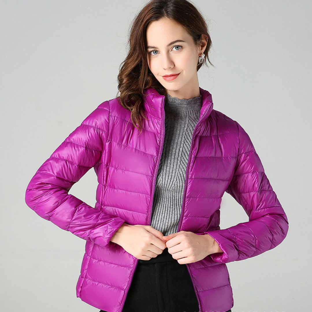 Aurora Femme Veste Imperméable – Légère, Polyvalente & Confortable pour la Mi-Saison