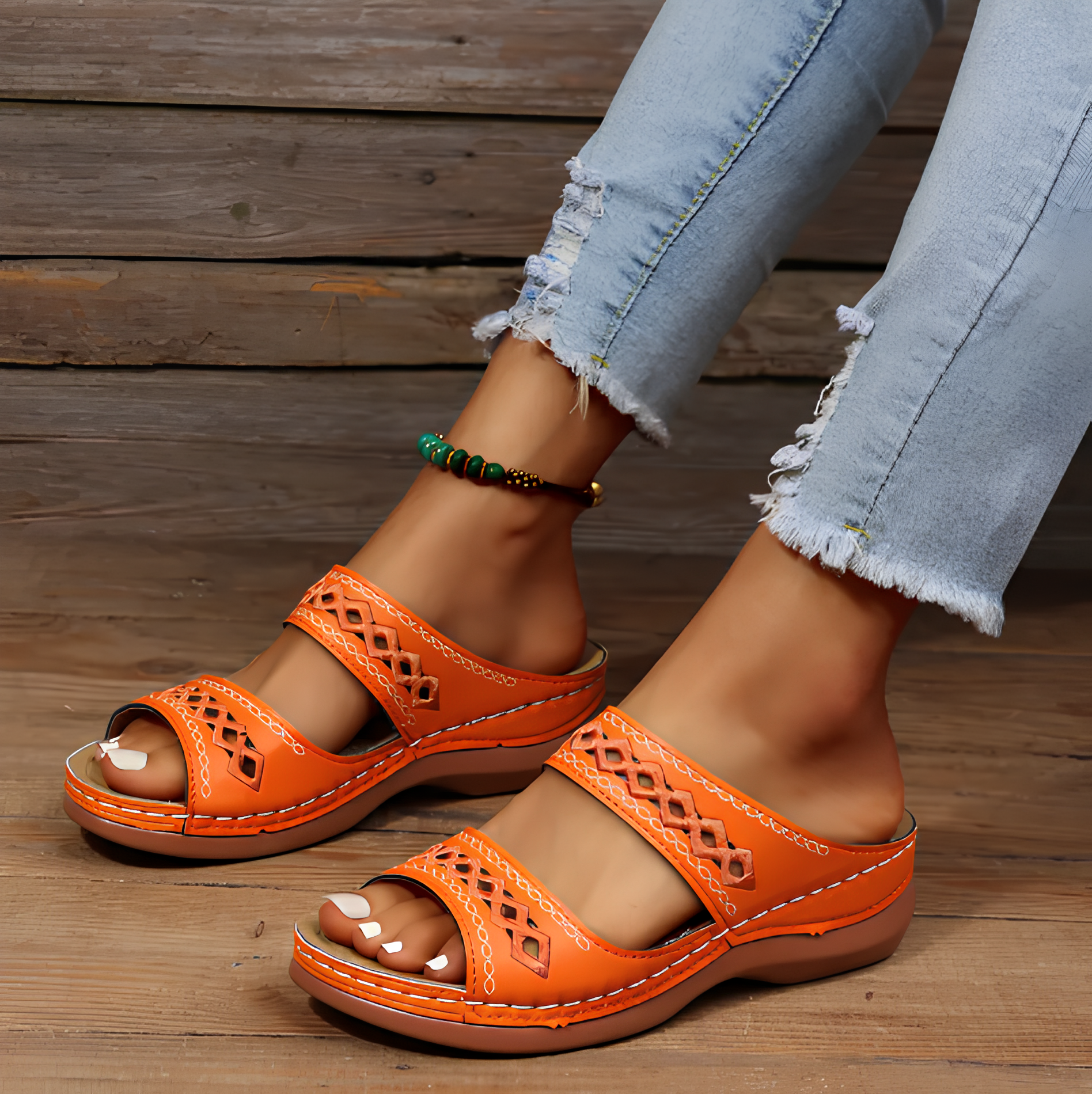 Sandali da donna Francine - Scarpe estive comode ed eleganti, dal design aperto