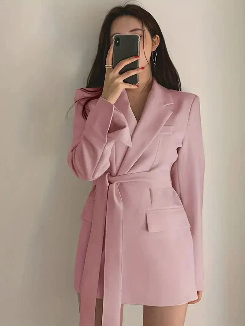 Abito blazer da donna Nélia - Elegante abito da tailleur a maniche lunghe per tutte le occasioni