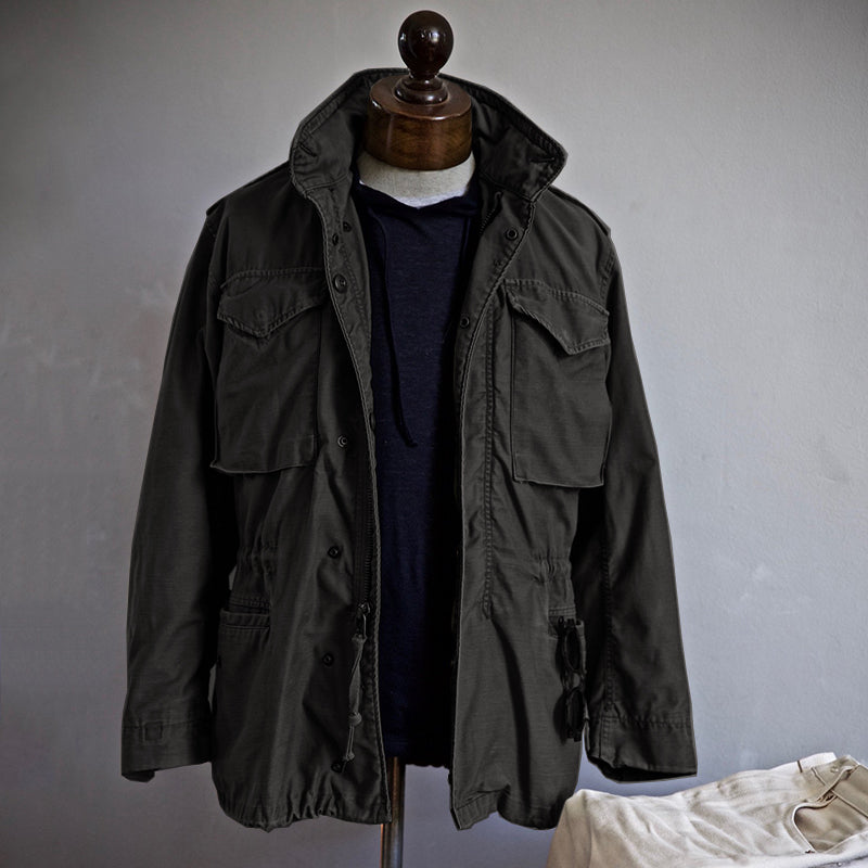 Giacca da campo M-65 da uomo Lance: stile militare vintage e funzionalità versatile