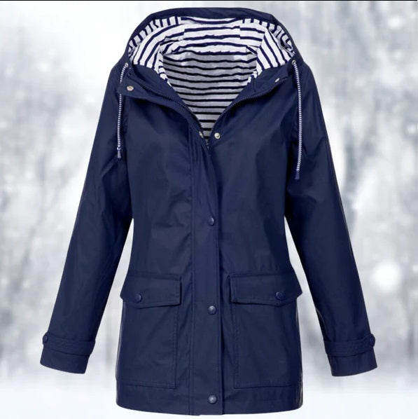 Rivka Veste Imperméable Jaune – Protection Pluie & Style Moderne pour Femme
