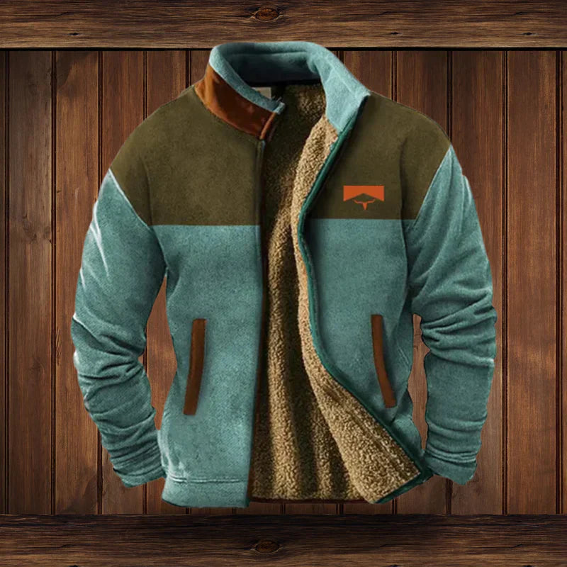 Noah Veste Chaude Style Western – Doublure Polaire & Motifs Ethniques pour un Confort Hivernal