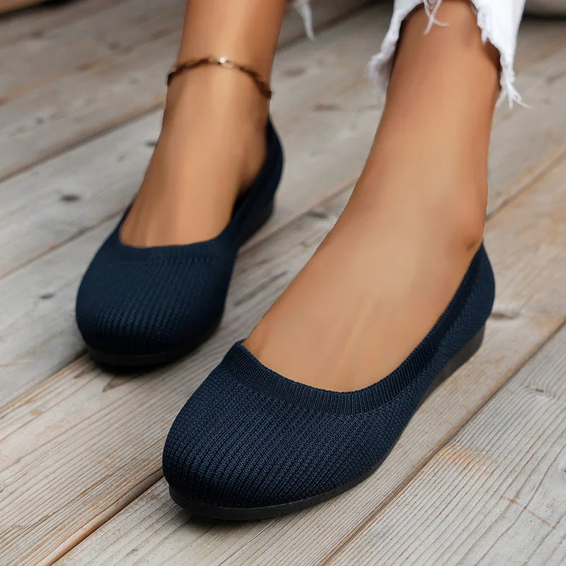 Mocassini da donna Karen - Comode ballerine in rete con materiale traspirante e design leggero