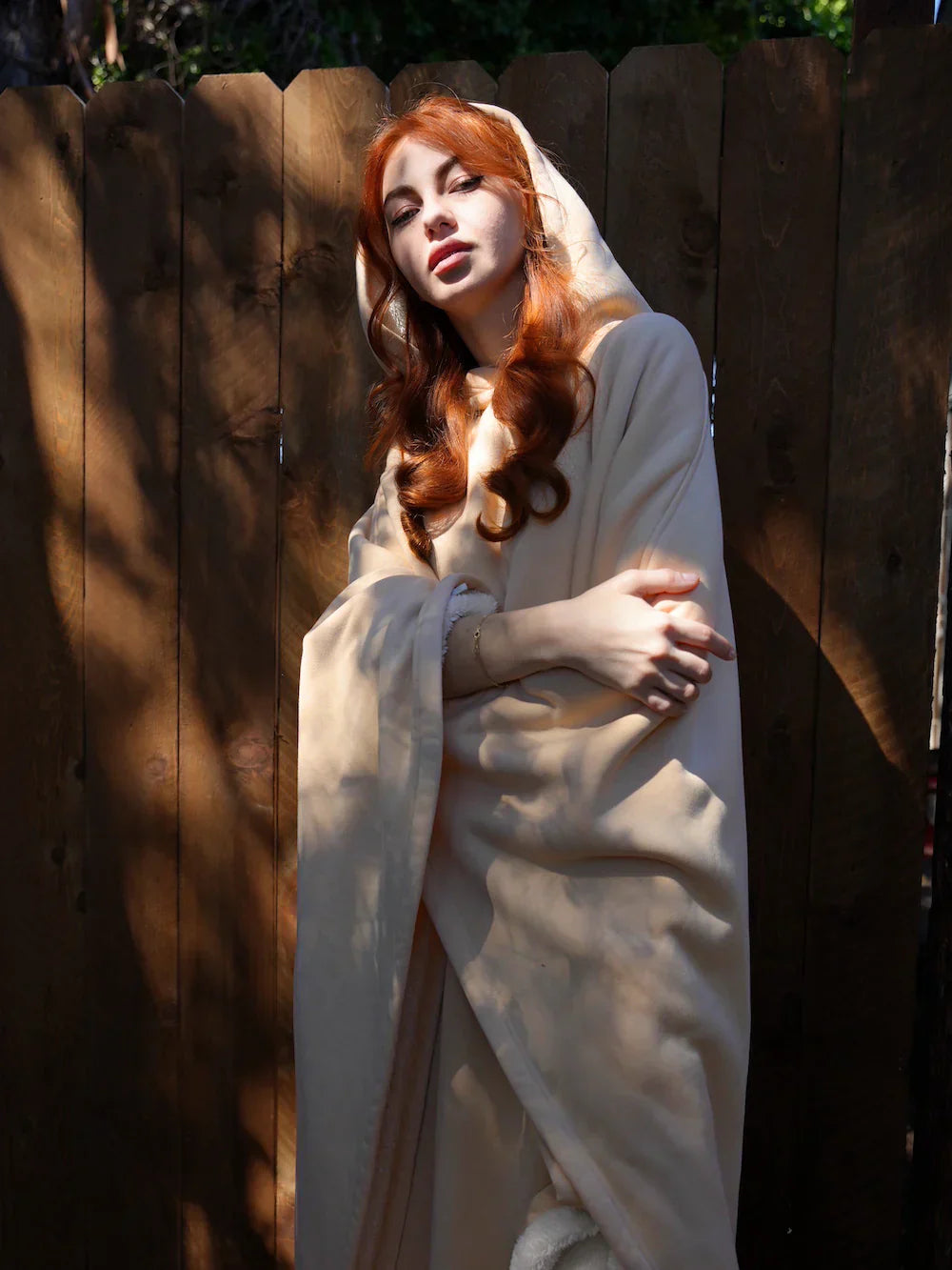 Eden Hoodie Blanket – Sweat à Capuche Oversize en Polaire Douce avec Confort Chaud & Respirant