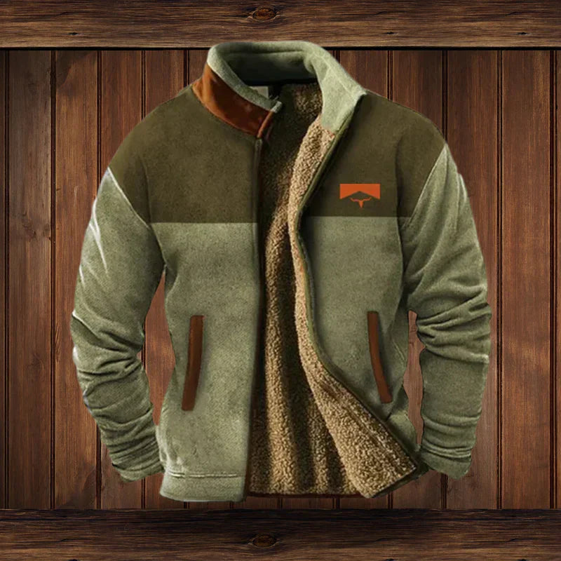 Noah Veste Chaude Style Western – Doublure Polaire & Motifs Ethniques pour un Confort Hivernal