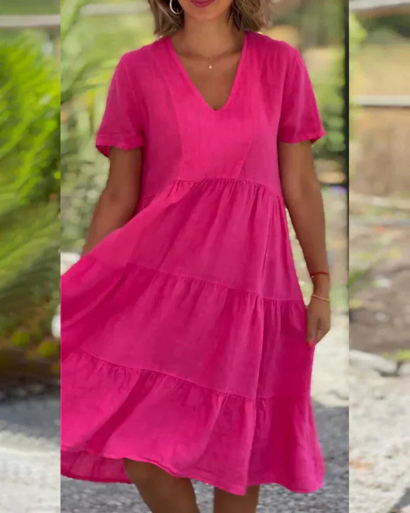 Abito da cocktail da donna Desarae - Abito midi con spalle scoperte e silhouette elegante per eventi speciali