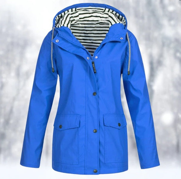 Rivka Veste Imperméable Jaune – Protection Pluie & Style Moderne pour Femme