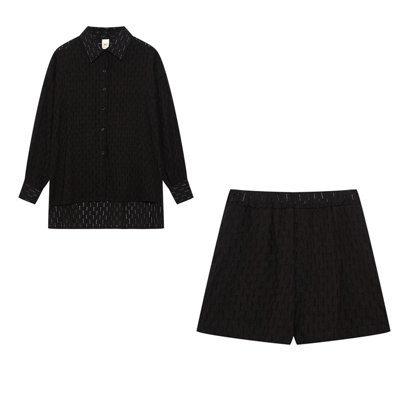 Aaliyah Ensemble d’Été Femme – Ensemble Léger en Coton avec Top et Short au Style Décontracté