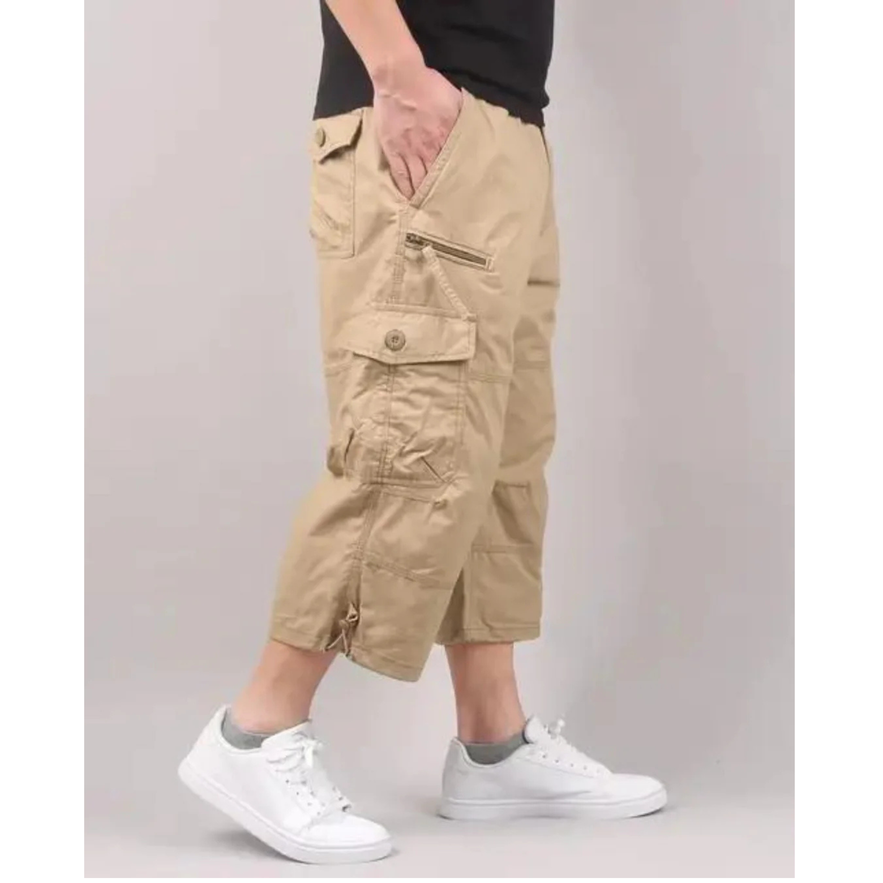Julien Short Homme – Short Léger & Fonctionnel avec Poches Pratiques pour l’Été