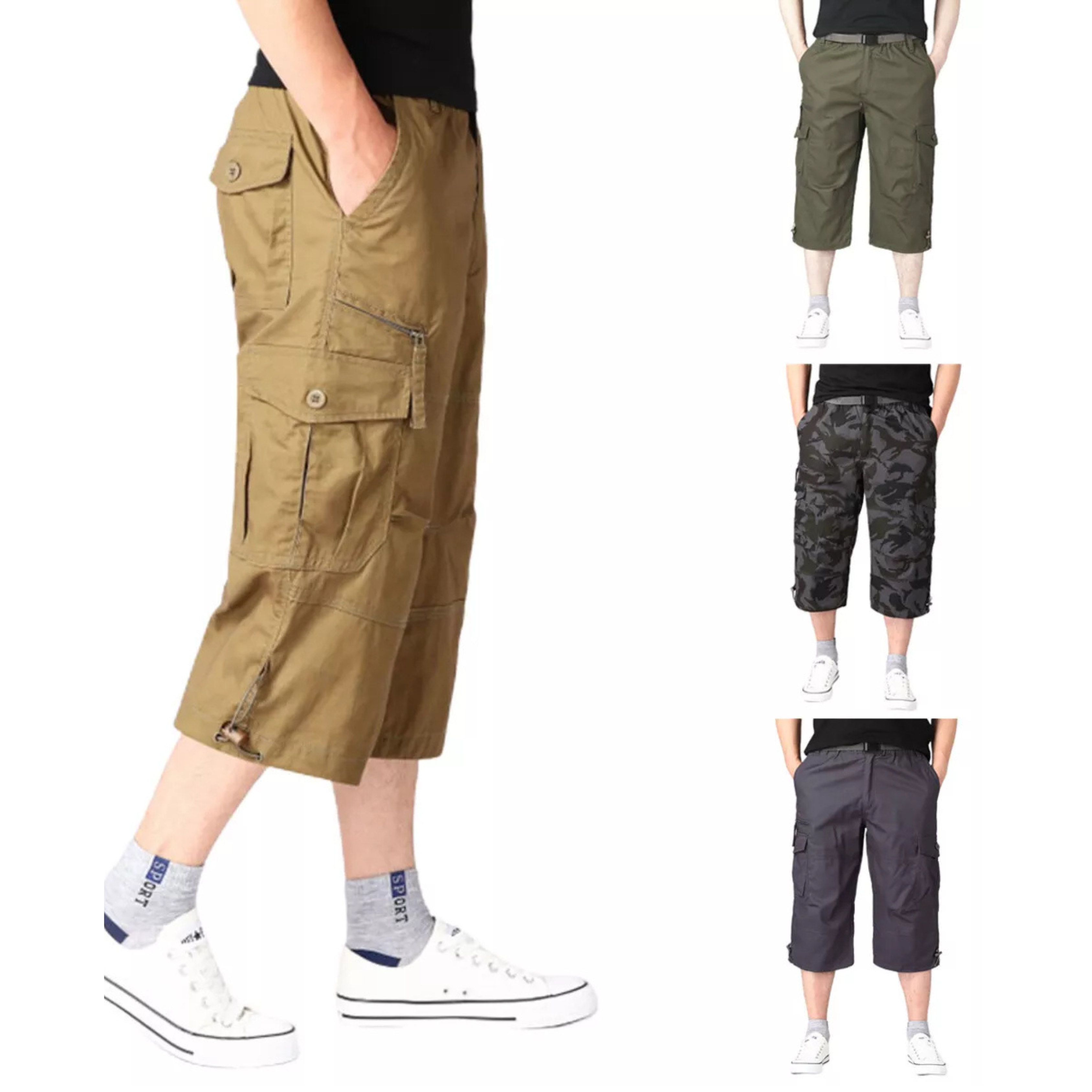 Julien Short Homme – Short Léger & Fonctionnel avec Poches Pratiques pour l’Été