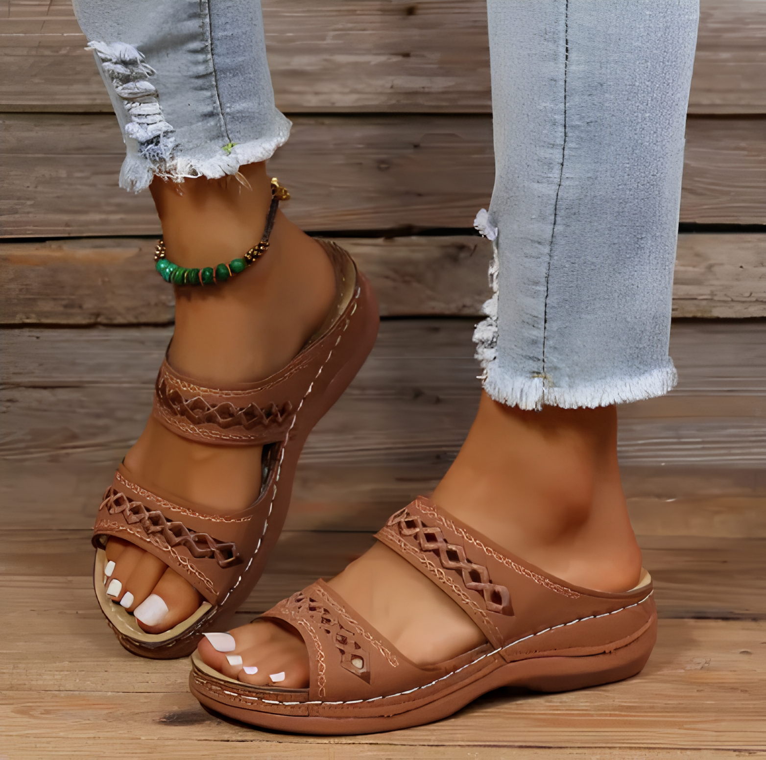 Sandali da donna Francine - Scarpe estive comode ed eleganti, dal design aperto