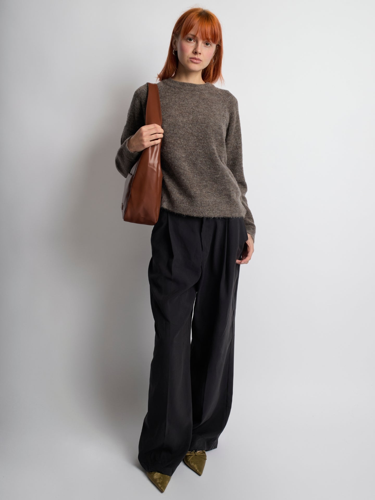 Luciana Sac Femme Épaule Vegan – Hobo Minimaliste Élégant & Spacieux 13"