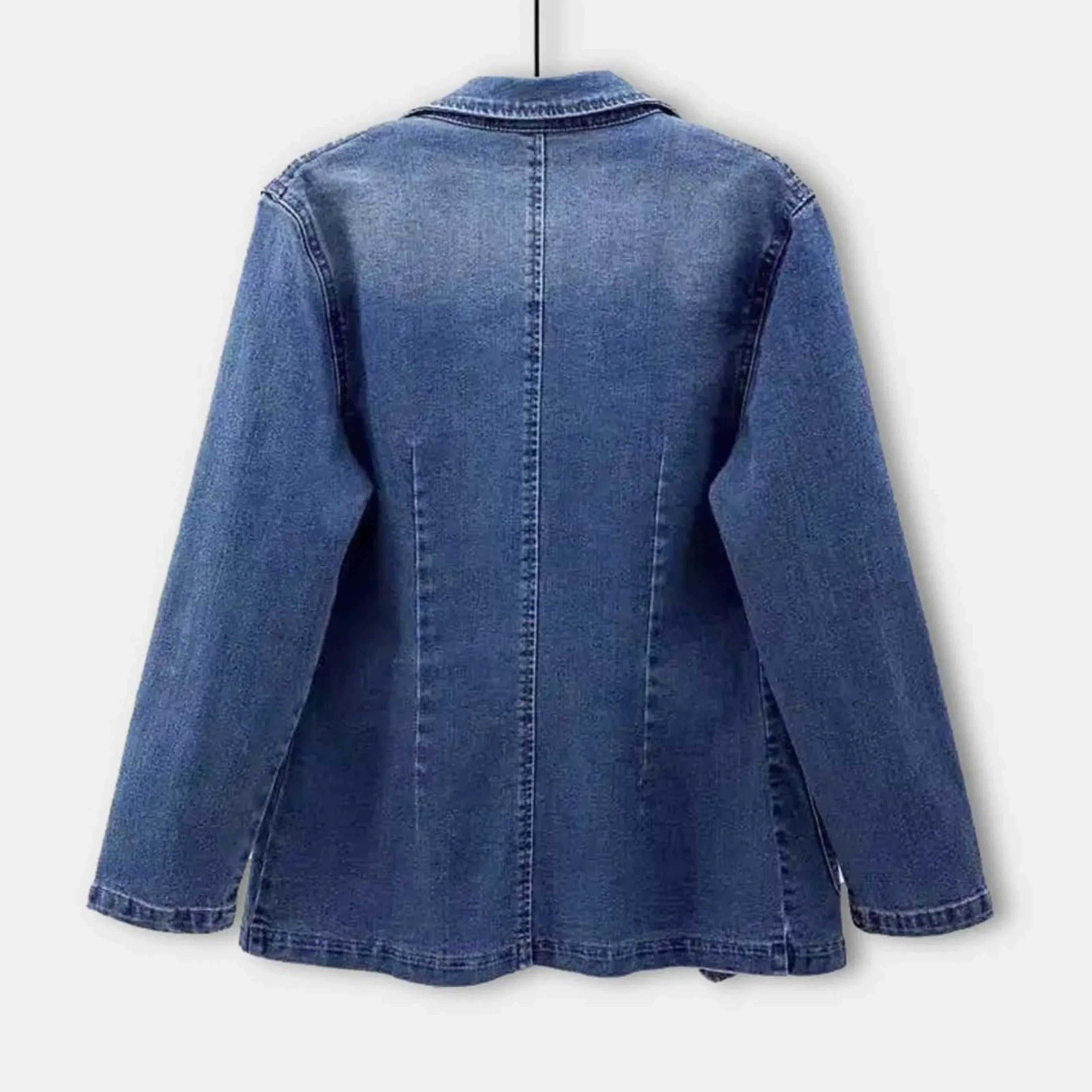 Magdalena Blazer Femme – Blazer en Denim Moderne Élégant & Polyvalent pour Toutes Occasions