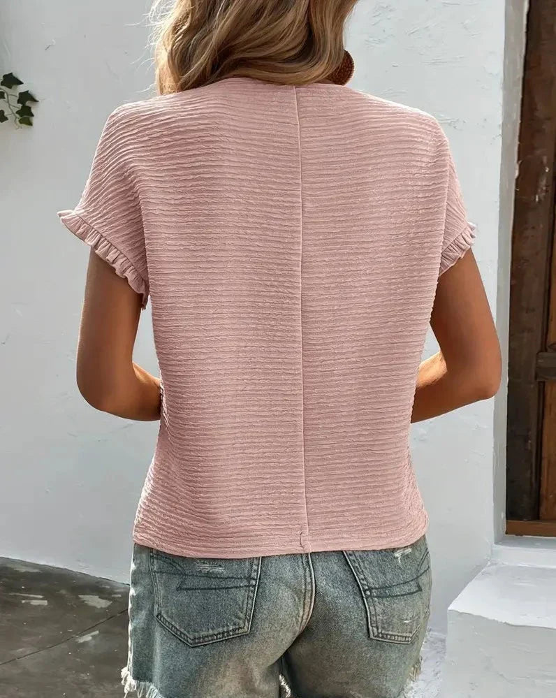 T-shirt da donna Rima: classica maglietta leggera con vestibilità aderente e tessuto traspirante