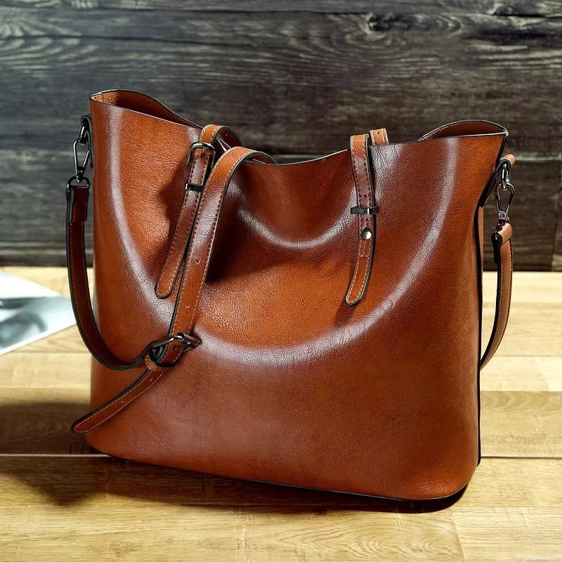 Nicole Sac à Main Femme – Sac Bandoulière Vintage en Cuir Véritable Élégant & Durable