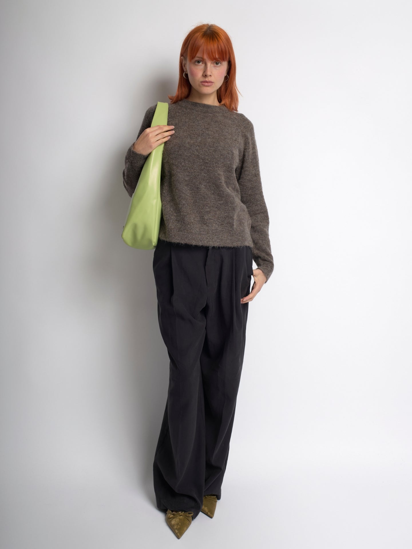 Luciana Sac Femme Épaule Vegan – Hobo Minimaliste Élégant & Spacieux 13"