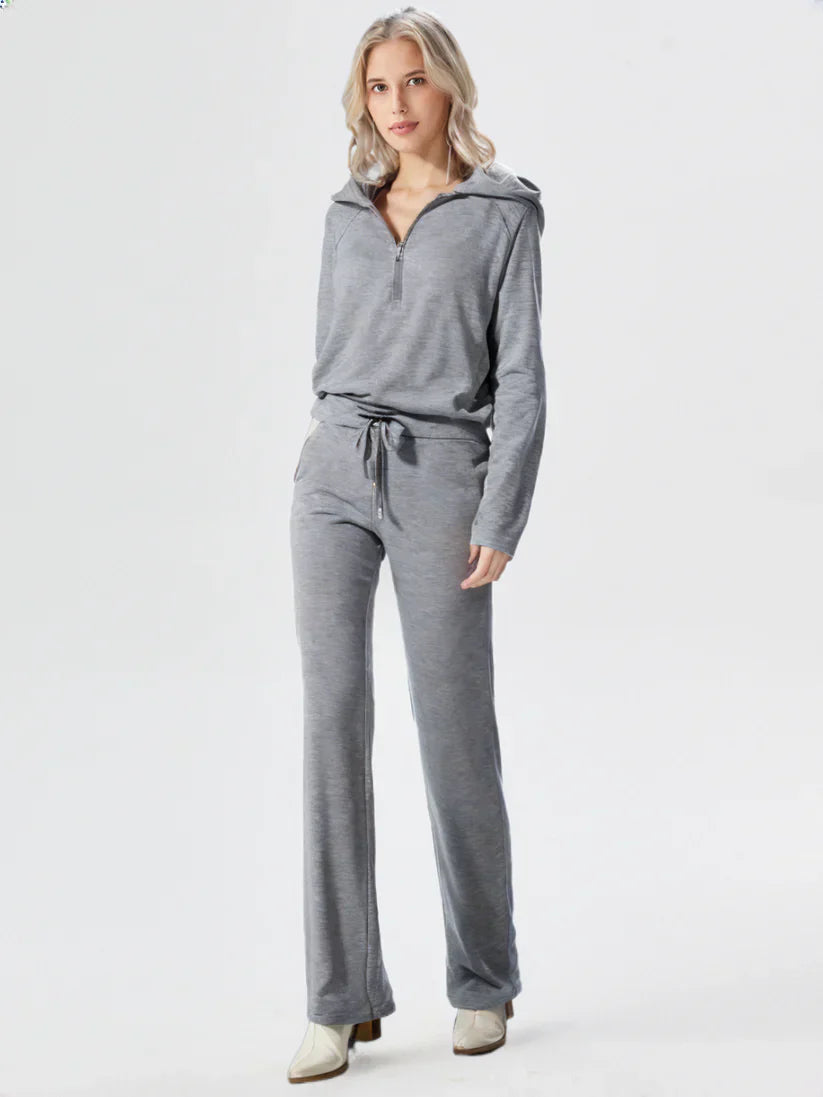 Ellie Ensemble Loungewear Femme – Ensemble Décontracté Confortable avec Coupe Élégante & Tissu Doux