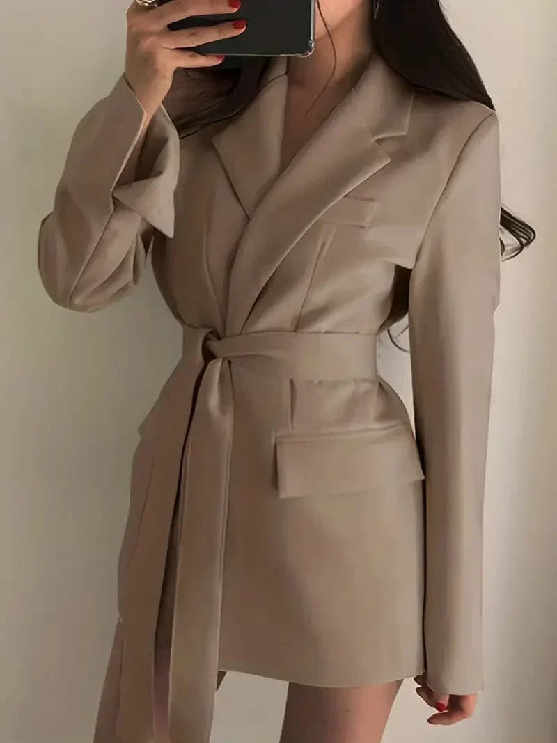 Abito blazer da donna Nélia - Elegante abito da tailleur a maniche lunghe per tutte le occasioni
