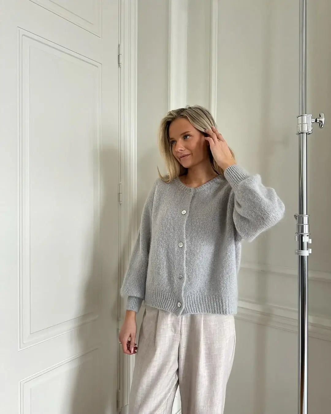 Addilyn Cardigan Femme – Gilet Doux & Élégant en Maille Confortable pour Hiver