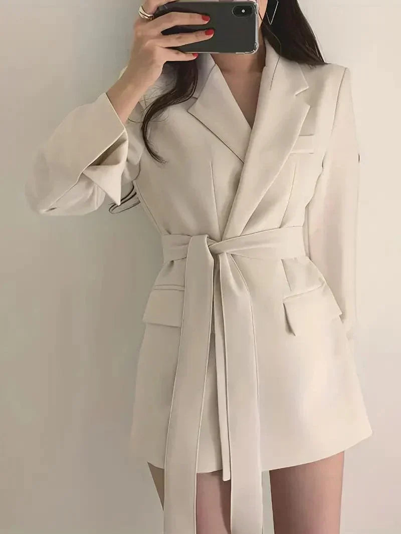 Abito blazer da donna Nélia - Elegante abito da tailleur a maniche lunghe per tutte le occasioni