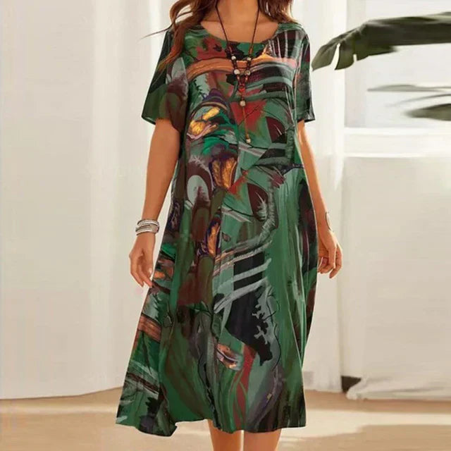 Abito tunica confortevole Annarosa: eleganza casual per tutte le occasioni