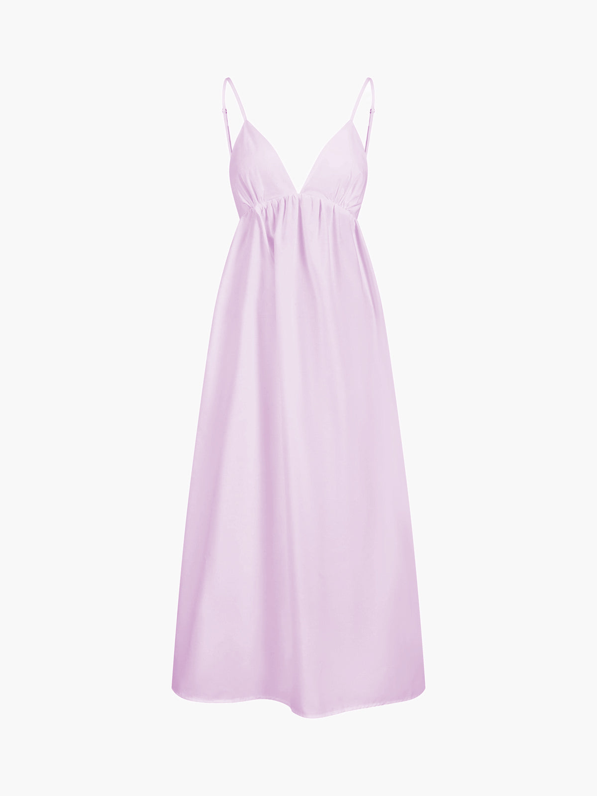 Abito lungo da donna Camille - Abito estivo leggero con schiena scoperta ed elegante taglio fluido