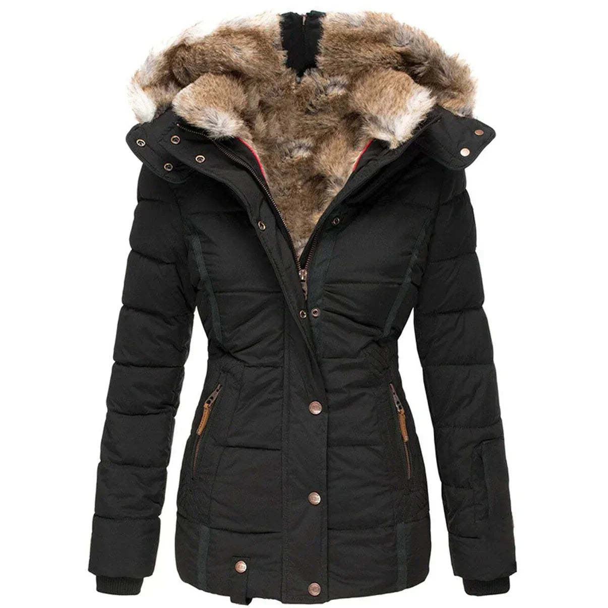 Meilani Veste Femme – Veste d’Hiver Élégante, Chaude et Confortable au Quotidien