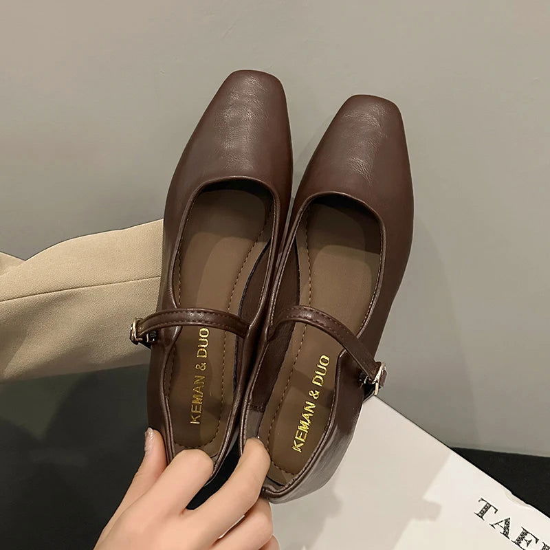 Ballerine da donna Sophie - Scarpe eleganti con cinturino regolabile e design senza tempo