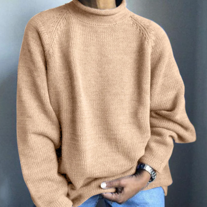 Bobby Pull Homme – Pull Uni Confortable & Élégant pour un Style Quotidien Moderne