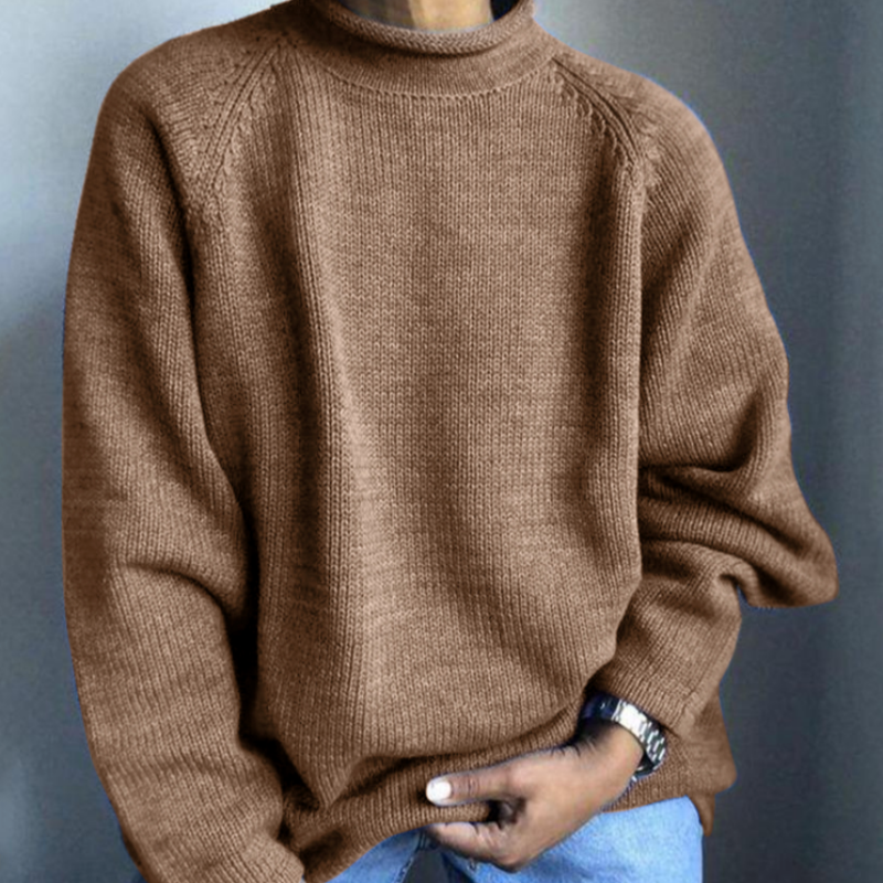 Bobby Pull Homme – Pull Uni Confortable & Élégant pour un Style Quotidien Moderne