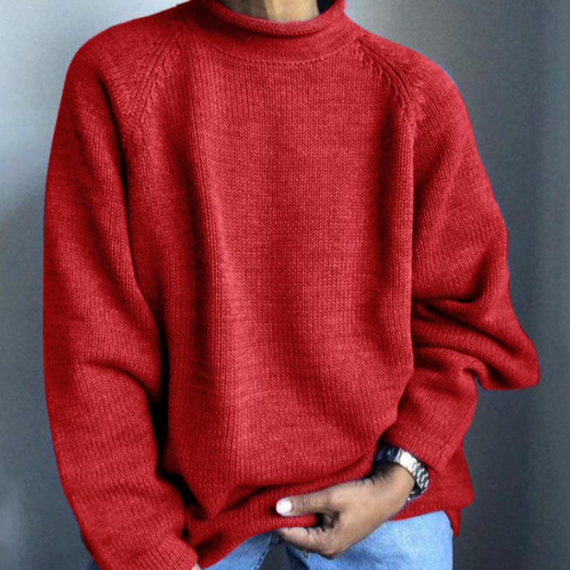 Bobby Pull Homme – Pull Uni Confortable & Élégant pour un Style Quotidien Moderne