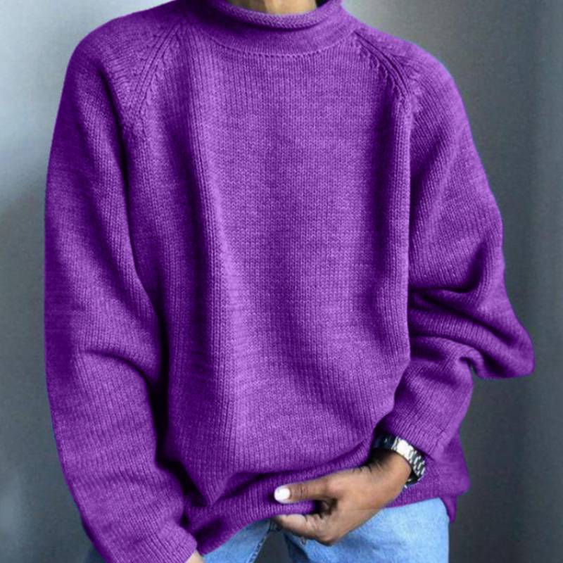 Bobby Pull Homme – Pull Uni Confortable & Élégant pour un Style Quotidien Moderne