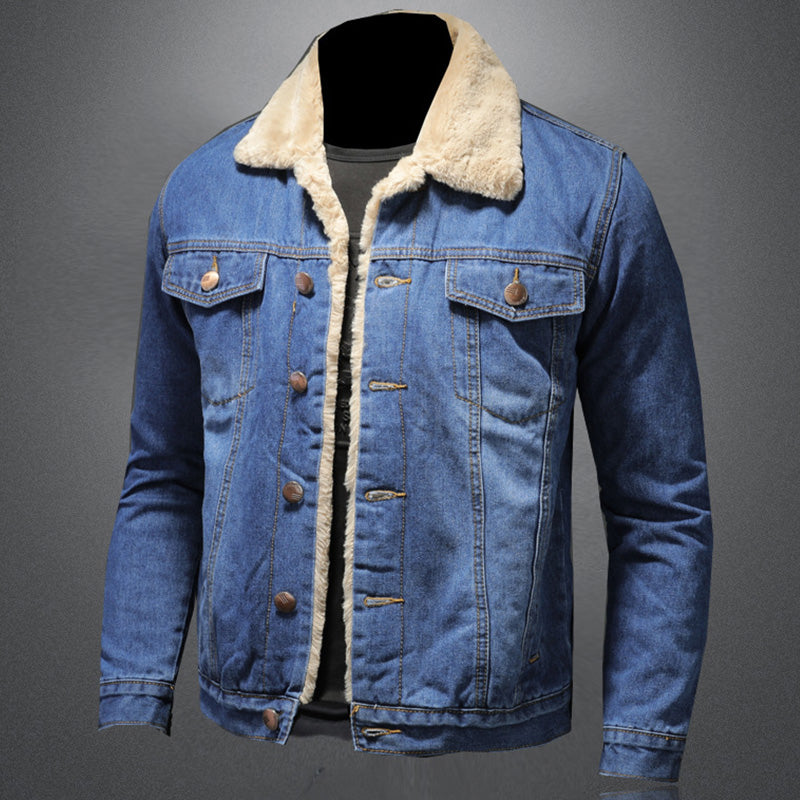 Jackson Veste en Denim Homme – Jeanjacke gefüttert warm im klassischen und modernen Stil