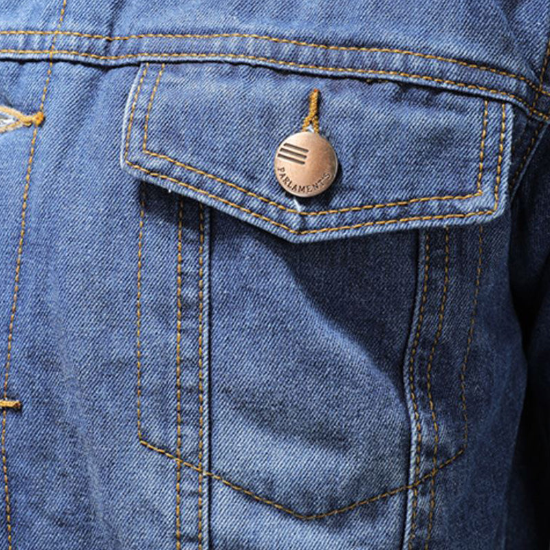Jackson Veste en Denim Homme – Jeanjacke gefüttert warm im klassischen und modernen Stil