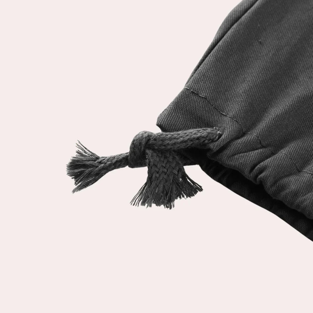 Pantaloni cargo da uomo James – Pantaloni resistenti per attività all'aperto con tasche e vita elastica