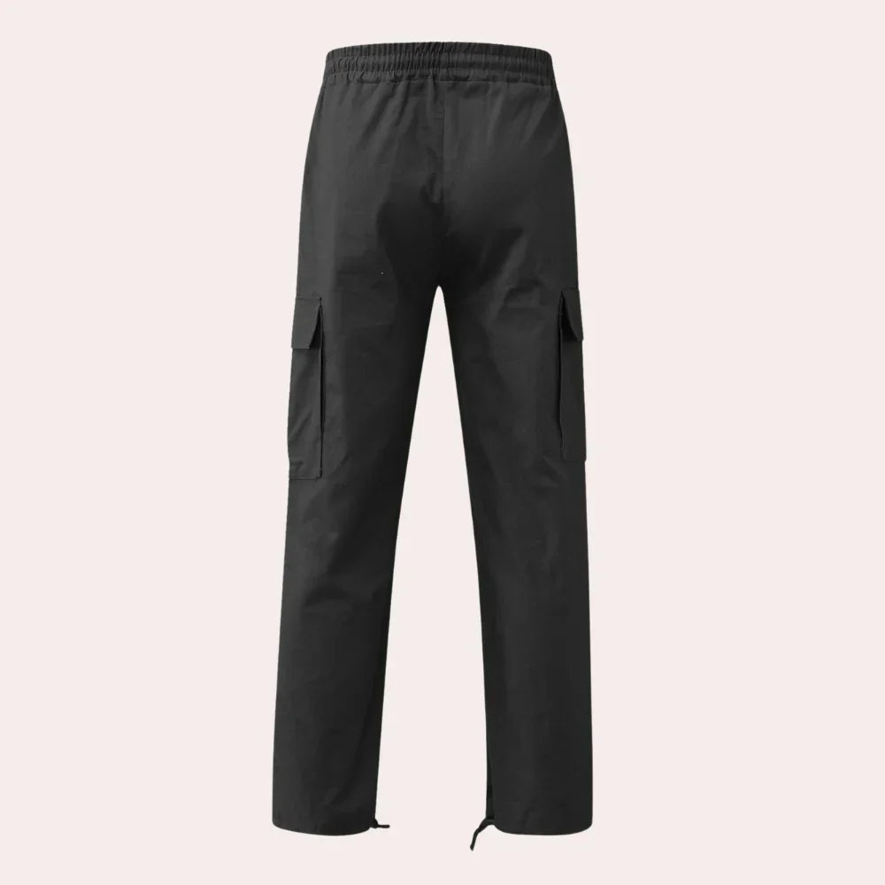 Pantaloni cargo da uomo James – Pantaloni resistenti per attività all'aperto con tasche e vita elastica