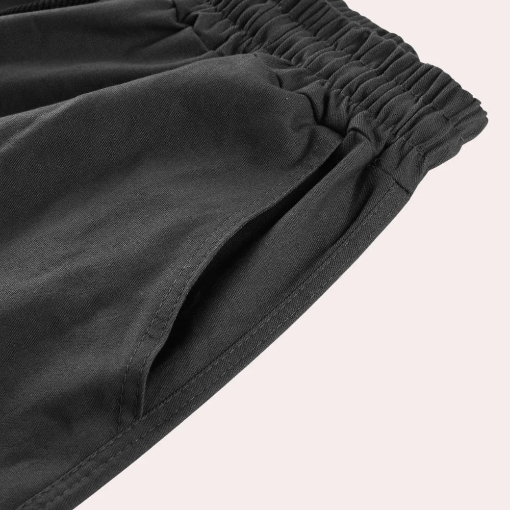 Pantaloni cargo da uomo James – Pantaloni resistenti per attività all'aperto con tasche e vita elastica