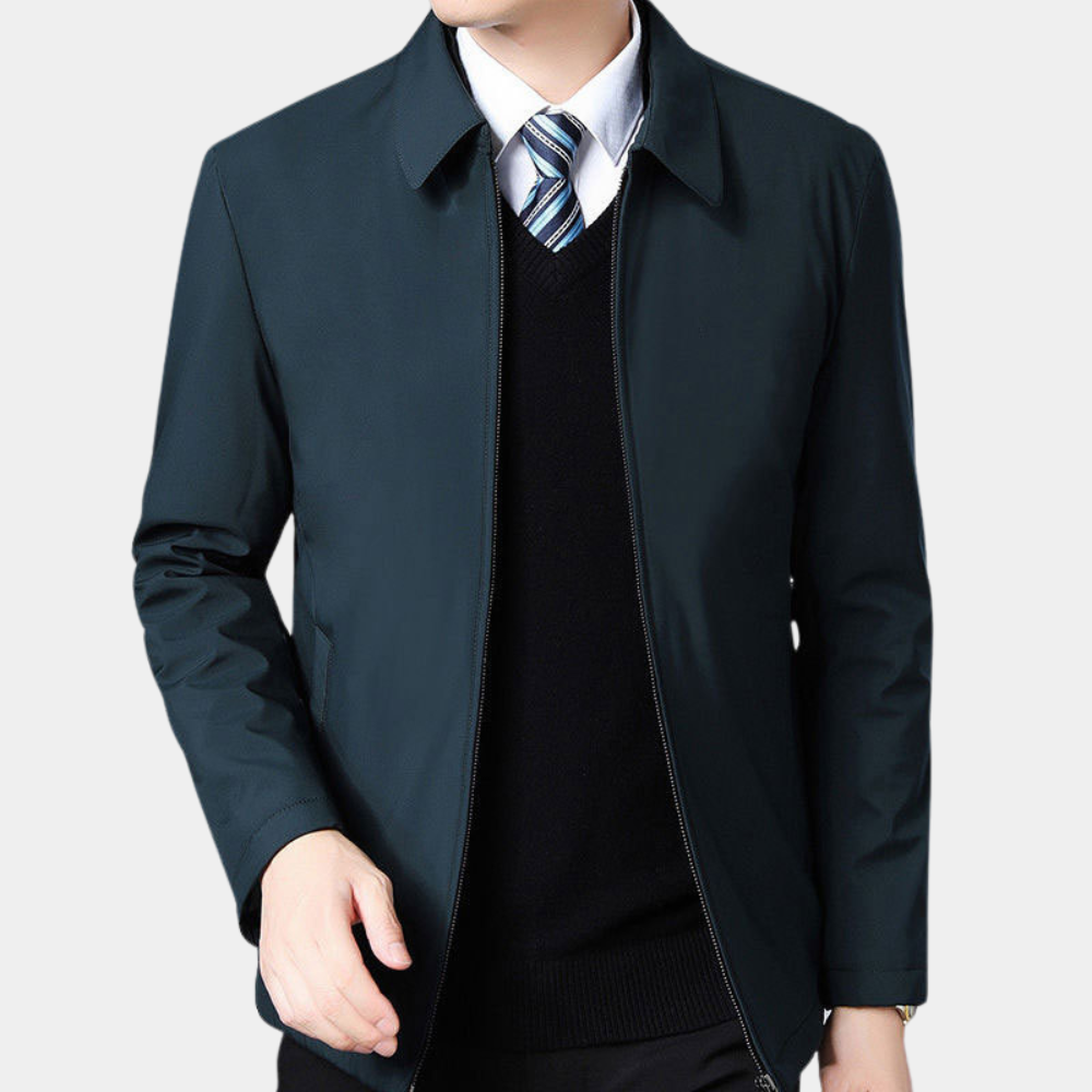 Giacca casual da uomo Sandro: giacca con cerniera casual ed elegante dallo stile senza tempo