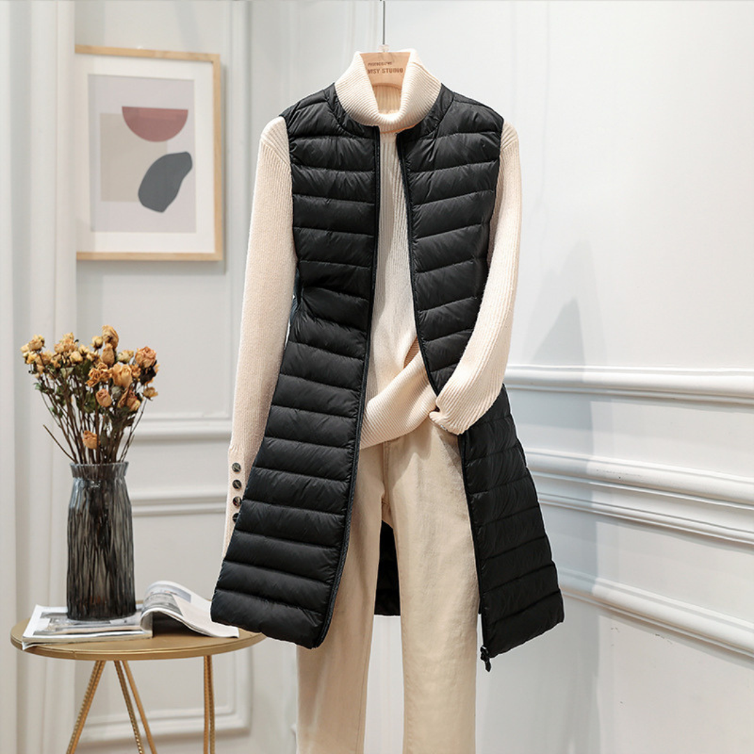 Premier Veste Femme – Doudoune Sans Manches Ultra Légère & Idéale pour le Printemps