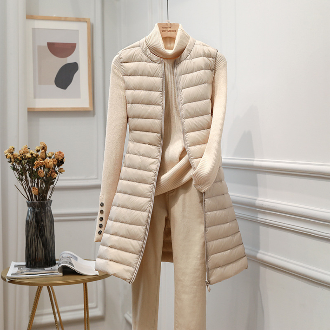 Premier Veste Femme – Doudoune Sans Manches Ultra Légère & Idéale pour le Printemps